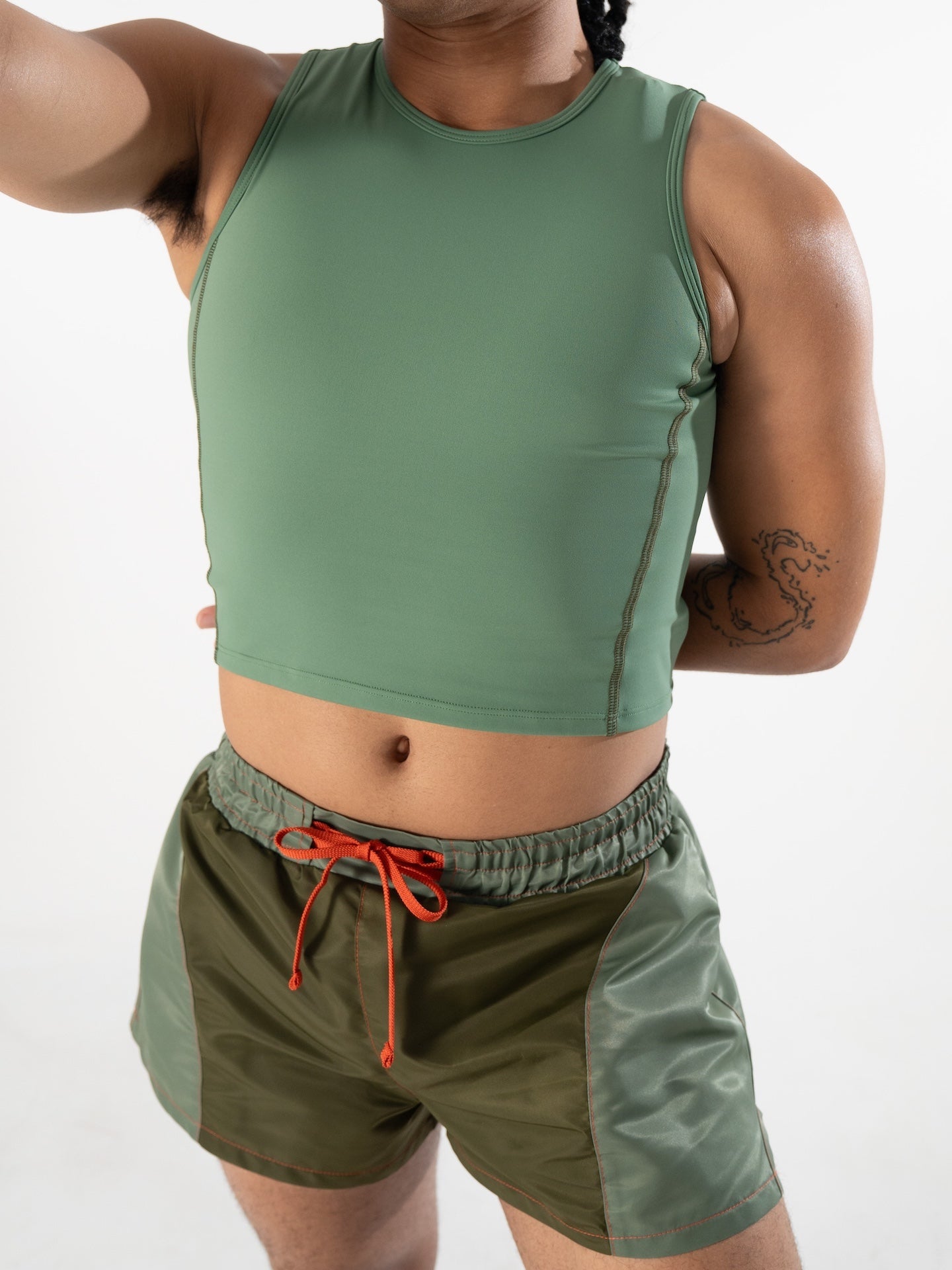 Hybrid Cropped Tank
