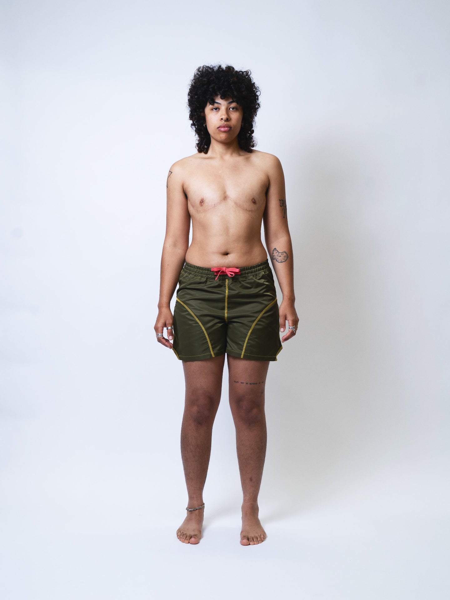 Solid Amphibian Board Shorts